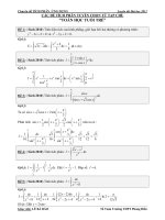 Tuyển chọn TÍCH PHÂN Toán học Tuổi trẻ