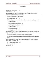 báo cáo thực tập tại CÔNG TY TNHH XÂY DỰNG HẢI YẾN