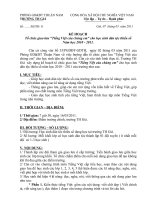 kế hoạch tổ chức giao lưu tiếng việt