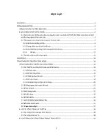 Đồ án xử lý nước cấp xử lý nước ngầm công suất 20000m3ngày đêm