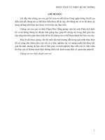 Thiết kế hệ thống quản lý thi trên mạng