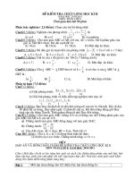 Kiem tra toan 8 hoc ki 2+dap an