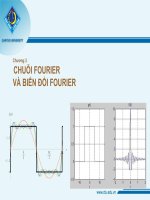 Bài giảng Toán kĩ thuật Chương 3 - ĐH Cần Thơ