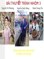 Phương pháp học tập đại học