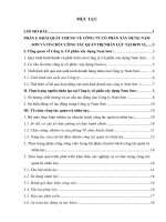 luận văn quản trị nhân lực Một số giải pháp nhằm nâng cao hiệu quả công tác đào tạo và phát triển nguồn nhân lực tại công ty Cổ phần Thương mại và Xây dựng Nam Sơn