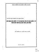 Mở rộng bảo hiểm y tế tự nguyện tiến tới bảo hiểm y tế toàn dân trên địa bàn tỉnh Lâm Đồng