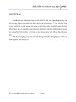 Tiểu luận môn biểu diễn tri thức và suy luận Mô hình tri thức cho bài toán tam giác