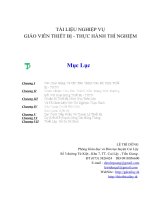 Nghiệp vụ thiết bị giáo dục