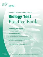 Tài liệu Biology Test - Practice Book