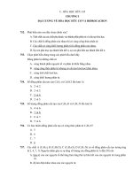 on thi dai hoc Hidrocacbon co dap an