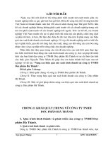 luận văn quản trị kinh doanh Nâng cao hiệu quả sản xuất kinh doanh tại công ty TNHH Dược phẩm Hà Thành