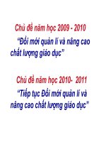 Tap huan CKTKN-nang cao chat luong GD