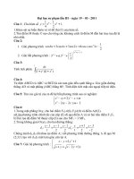 SPHN-Thi thử ĐH lần 3 - 19-3-2011