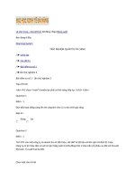 Trắc nghiệm môn quản trị tài chính