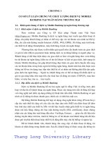 Nâng cao chất lượng dịch vụ Moble Bankinh tại ngân hàng thương mại cổ phần hàng hải Việt nam - chi nhánh Đống Đa
