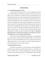 luận văn quản trị chất lượng    Một số giải pháp nhằm nâng cao hiệu quả kinh doanh dịch vụ vận tải biển của Công ty Cổ phần Dịch vụ vận tải và Thương mại TRANSCO.