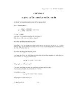 Đồ án Thiết kế mạng lưới thoát nước cho phường Đakao, quận 1, thành phố Hồ Chí Minh