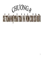 Bài giảng Kế toán doanh nghiệp (Th.S Đinh Xuân Dũng) - Chương 8 Kế toán nợ phải trả và vốn chủ sở hữu