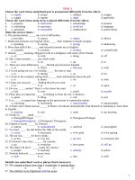 ôn thi TN môn tiếng Anh