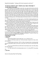 Sáng kiến kinh nghiệm “ Sử dụng sơ đồ tư duy trong dạy học sinh học 9