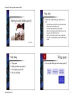 Chương 5 Đánh giá trách nhiệm quản lý (Môn Kế Toán Quản Trị)