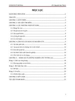 Tiểu luận môn Hệ hỗ trợ quyết định KHAI THÁC DỮ LIỆU TÀI CHÍNH KẾ TOÁN TỔNG QUAN VỀ MỘT SỐ XU HƯỚNG NGHIÊN CỨU HIỆN NAY