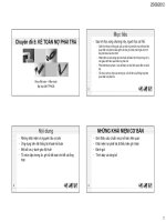 Chuyên đề 5 Kế toán nợ phải trả (Môn Kế toán tài chính )