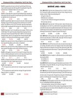 Bài tập chương Ancol-Phenol