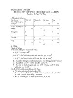 De kiem tra Hinh hoc 6 tu luan chuong II moi nhat co ma tran