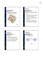 Chương 4 Lập dự toán ngân sách (Môn Kế Toán Quản Trị)