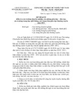 Kế hoạch kiểm tra bồi dưỡng thường xuyên 2011 của sở GD& ĐT Sơn La