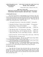 Biên bản kiểm tra công tác PCGD TH DĐT mức độ 1 năm 2010