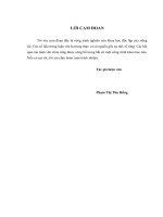 luận văn thạc sĩ quản trị tài chính Hoàn thiện phân tích tài chính tại Công ty cổ phần vận tải đa phương thức Duyên hải