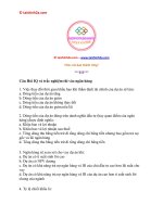 Câu hỏi IQ và trắc nghiệm thi vào ngân hàng.PDF