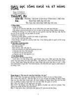 Tài liệu giáo dục kỹ năng sống cho HSTHCS