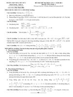 De thi thu dh mon toan nam 2011 hay