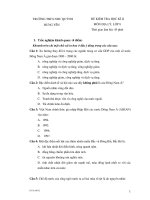 Đề HKII Địa lý 8 - 3