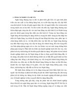 luận văn quản trị tài chính   Một số giải pháp hoàn thiện công tác tài chính doanh nghiệp phục vụ cho hoạt động tín dụng tại Ngân hàng ĐT-PT Hà Tây