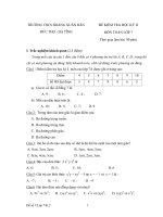 Đề HKII Toán 7 - 3