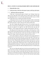 Hoàn thiện công tác hoạch định chiến lược kinh doanh tại Công ty TNHH In bao bì Thắng Lơi