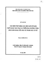 Các biện pháp nâng cao hiệu quả sử dụng thiết bị dạy học phục vụ triển khai chương trình, sách giáo khoa tiểu học và trung học cơ sở