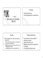 Chương 5 Báo cáo lưu chuyển tiền tệ (Môn Kế Toán Tài Chính 3)