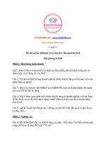 Đề thi vào ngân hàng ABBank vị rí nhân viên quan hệ khách hàng.PDF