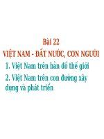 VIỆT NAM-ĐẤT NƯỚC-CON NGƯỜI