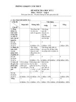 DE KIEM TRA HOC KY II TOAN 6 CO MA TRAN