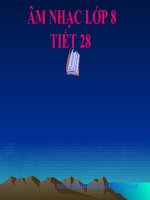am nhac 8 tiet 28 (THCS Vo Xan)