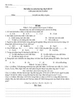 kiểm tra 1 tiết hóa 8 tiết 52