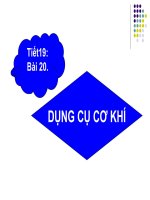 Dung cu co khi [hay]