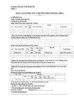 Báo cao khôi trưởng