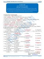 Luyện tập anh văn- Part 3